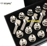 RTAMO Grade5 Titanium Bolts - 20PCS Kit fit for AUDI VW BENTLY