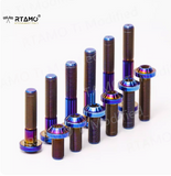 RTAMO M10 Titanium UFO Disc Head Bolts 1.25P/1.5P