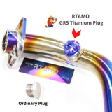 Titaniuim Exhaust Pipe Header Part for KTM DUKE 390 RC390 Husqvarna 401