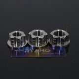 (H=18mm/22mm) RTAMO Titanium Nuts M16 M18 M20X1.5P CNC Flanged Nut Ti Bolts for Motorcycle Rear Axle
