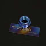 (H=18mm/22mm) RTAMO Titanium Nuts M16 M18 M20X1.5P CNC Flanged Nut Ti Bolts for Motorcycle Rear Axle