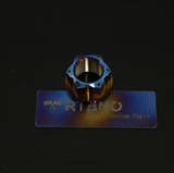 (H=18mm/22mm) RTAMO Titanium Nuts M16 M18 M20X1.5P CNC Flanged Nut Ti Bolts for Motorcycle Rear Axle