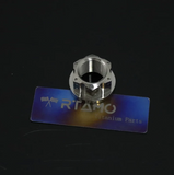 (H=18mm/22mm) RTAMO Titanium Nuts M16 M18 M20X1.5P CNC Flanged Nut Ti Bolts for Motorcycle Rear Axle