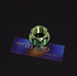 (H=18mm/22mm) RTAMO Titanium Nuts M16 M18 M20X1.5P CNC Flanged Nut Ti Bolts for Motorcycle Rear Axle