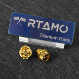 RTAMO M10x10 Titanium Mirror Bolts CNC Head（OD16mm）