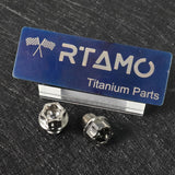 RTAMO M10x10 Titanium Mirror Bolts CNC Head（OD16mm）