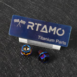 RTAMO M10x10 Titanium Mirror Bolts CNC Head（OD16mm）
