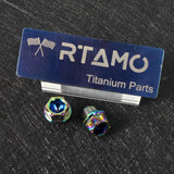 RTAMO M10x10 Titanium Mirror Bolts CNC Head（OD16mm）