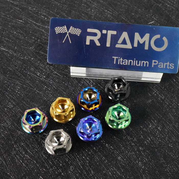 RTAMO M10x10 Titanium Mirror Bolts CNC Head（OD16mm）