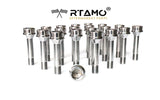 Grade12.9 Strength Titanium Bolts - 20PCS Kit fit for Ferrari 360, 458, 488, 612, 599, F8