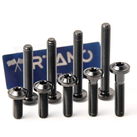 RTAMO M8 Titanium UFO Disc Head Bolts All Sizes