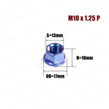 Titanium Flange Nuts M5 to M18 All Sizes