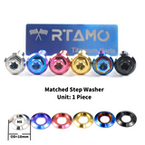 64 Titanium Full Forged Flange Torx Bolt M8 Dual-Drive