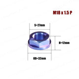 Titanium Flange Nuts M5 to M18 All Sizes