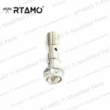 Titanium Double Banjo Bolt M10x1.0P/1.25P