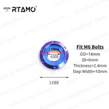 Titanium Stepped Washers M5/M6/M8/M10