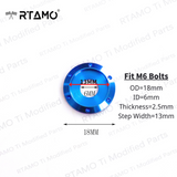 Titanium Stepped Washers M5/M6/M8/M10
