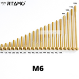 M6 Titanium Bolts Cylindrical Head Torx Drive