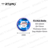 Titanium Stepped Washers M5/M6/M8/M10