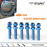 Titanium Clutch Side Cover Bolts 12PCS Kit for KTM 390