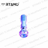Titanium Double Banjo Bolt M10x1.0P/1.25P
