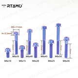 M6 Titanium Dual-Drive Race Spec Bolts