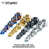 Titanium CNC Nuts M5 to M14 All Sizes