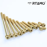 M6 T30 Titanium CNC Bolts All Sizes