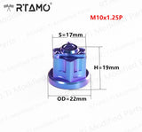 Titanium Closed End Nut M8 to M14 All Sizes