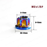 Titanium CNC Nuts M5 to M14 All Sizes