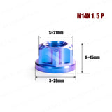 Titanium CNC Nuts M5 to M14 All Sizes