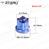 Titanium Closed End Nut M8 to M14 All Sizes