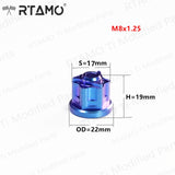 Titanium Closed End Nut M8 to M14 All Sizes