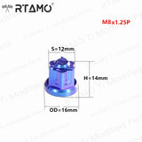 Titanium Closed End Nut M8 to M14 All Sizes