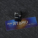 OD22 M8 Titanium Closed End Nut