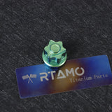 OD22 M8 Titanium Closed End Nut