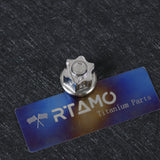 OD22 M8 Titanium Closed End Nut