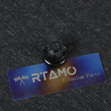 OD22 M8 Titanium Closed End Nut