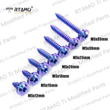 Titanium Self Tapping Bolts M4/M5