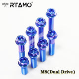 M8 Titanium Dual Drive Race Spec Bolts
