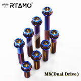 M8 Titanium Dual Drive Race Spec Bolts
