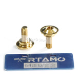 2PCS Titanium Disc Head Bolts M5X15/M6x15