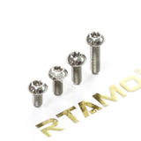 M5 Titanium Torx Bolt Button Head