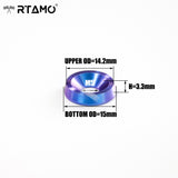 Titanium Countersunk Washers M5/M6