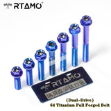 64 Titanium Full Forged Flange Torx Bolt M6