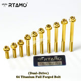 64 Titanium Full Forged Flange Torx Bolt M6