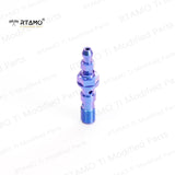 Titanium Double Banjo Bolt with Bleeder M10x1.0P/1.25P