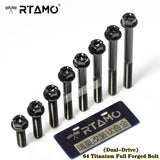 64 Titanium Full Forged Flange Torx Bolt M6