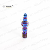 Titanium Double Banjo Bolt with Bleeder M10x1.0P/1.25P