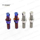 Titanium Alloy M10x1.25 Chain Adjuster Bolts Kit Fit for KTM690/790/1090/1290/SXF450